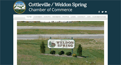 Desktop Screenshot of cottlevilleweldonspringchamber.com